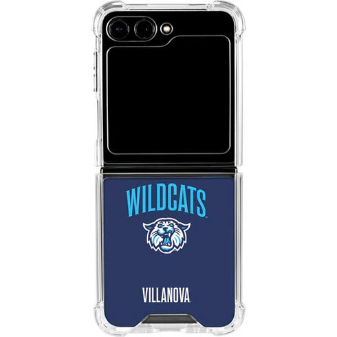 Villanova University Wildcats Galaxy Z Flip6 Clear Case